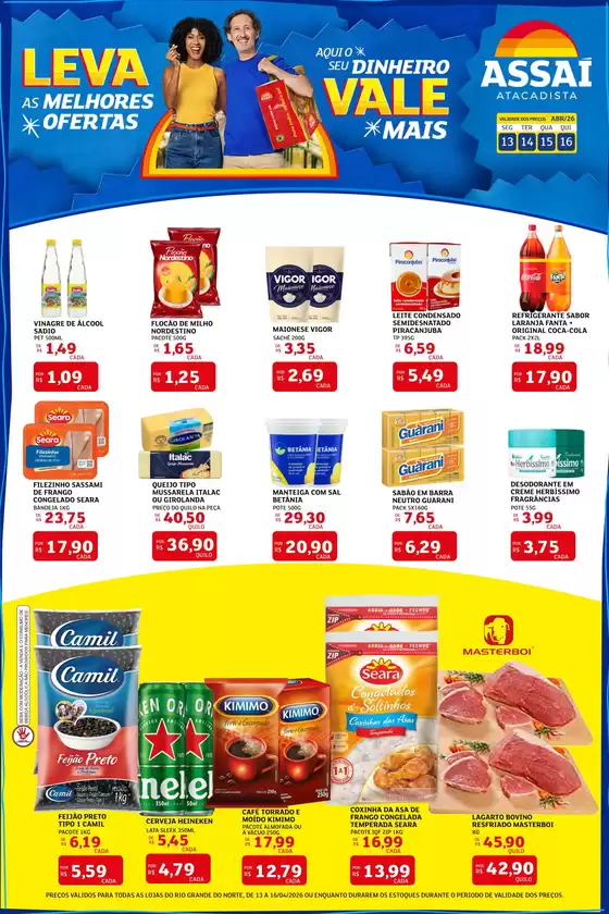 Catálogo Assaí Atacadista | Encarte Assaí Atacadista 45838-564 | 2026-04-13T00:00:00.000Z - 2026-04-16T00:00:00.000Z