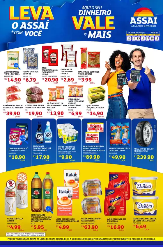 Catálogo Assaí Atacadista | Encarte Assaí Atacadista 45929-712 | 2026-04-13T00:00:00.000Z - 2026-04-19T00:00:00.000Z