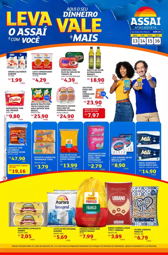 Catálogo Assaí Atacadista | Encarte Assaí Atacadista 45947-442 | 2026-04-13T00:00:00.000Z - 2026-04-16T00:00:00.000Z