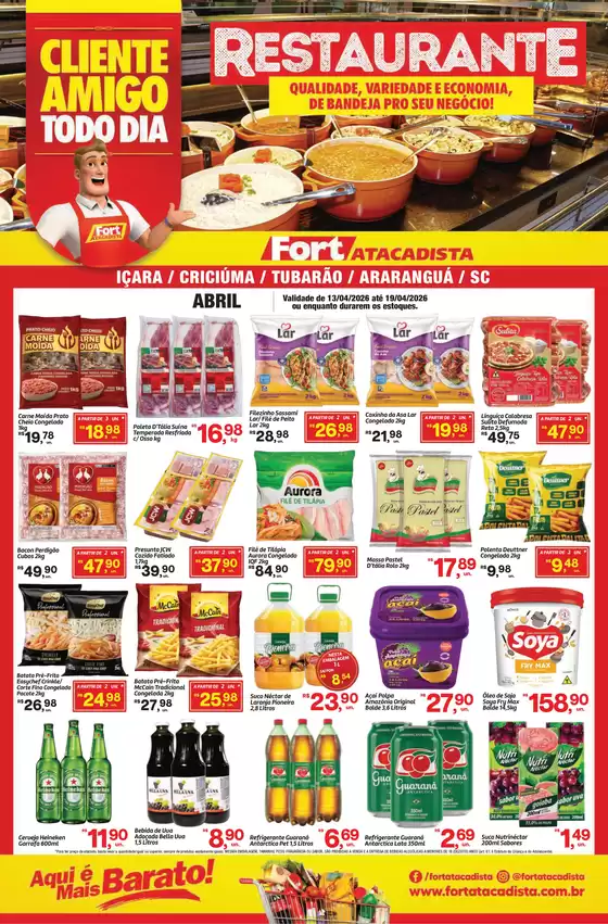 Catálogo Fort Atacadista | SC FORT Food Service Restaurante 13 a 19 ABR 26 sul | 2026-04-13T00:00:00.000Z - 2026-04-19T00:00:00.000Z