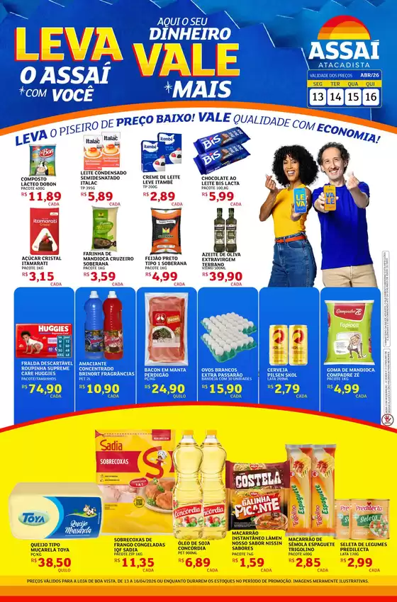 Catálogo Assaí Atacadista | Encarte Assaí Atacadista 45615-73 | 2026-04-13T00:00:00.000Z - 2026-04-16T00:00:00.000Z