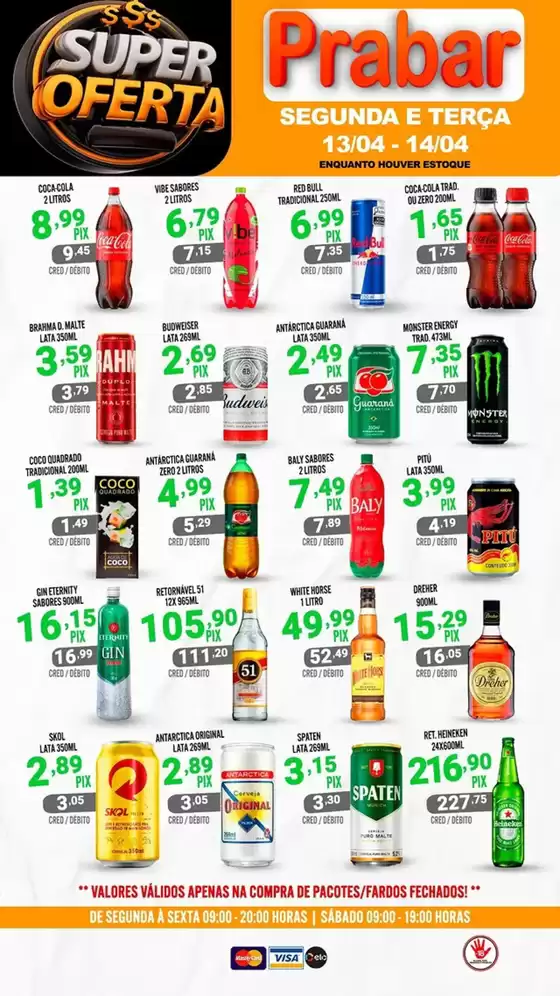 Catálogo Prabar Bebidas | Super Oferta | 2026-04-14T00:00:00.000Z - 2026-04-14T00:00:00.000Z