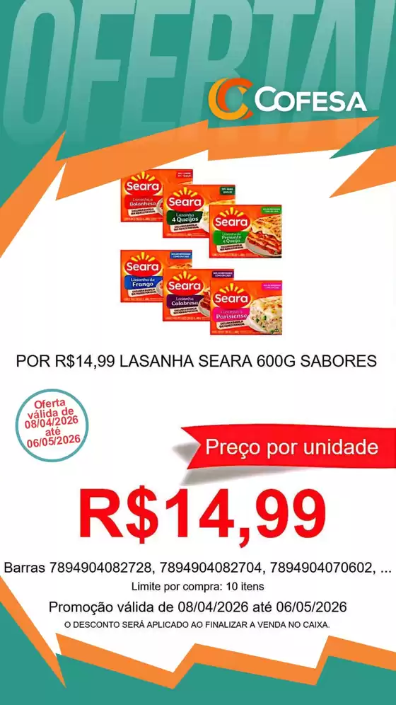 Catálogo Cofesa | Ofertas | 2026-04-14T00:00:00.000Z - 2026-05-06T00:00:00.000Z