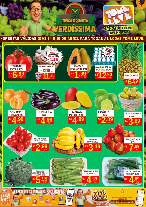 Catálogo Tome Leve | Ofertas especiais para você | 2026-04-14T00:00:00.000Z - 2026-04-15T00:00:00.000Z