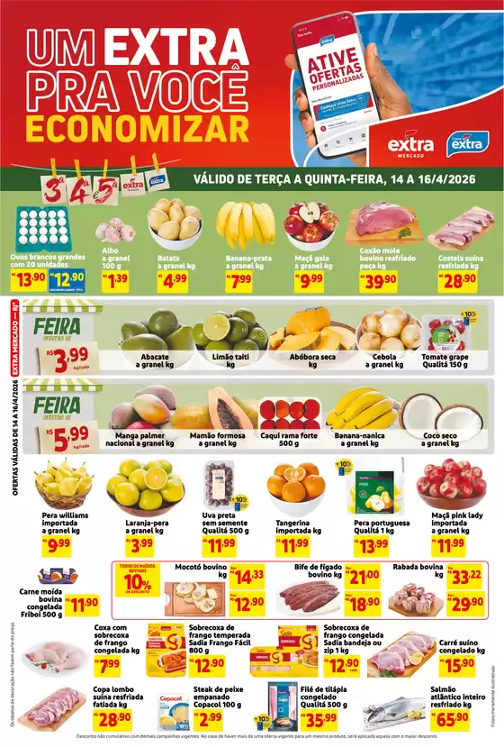 Catálogo Mercado Extra | Ampla seleção de ofertas | 2026-04-14T00:00:00.000Z - 2026-04-16T00:00:00.000Z