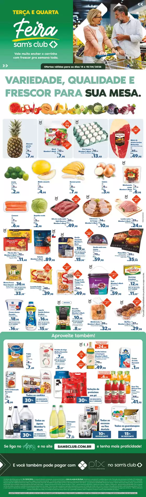 Catálogo Sam's Club | Ótima oferta para todos os clientes | 2026-04-14T00:00:00.000Z - 2026-04-15T00:00:00.000Z