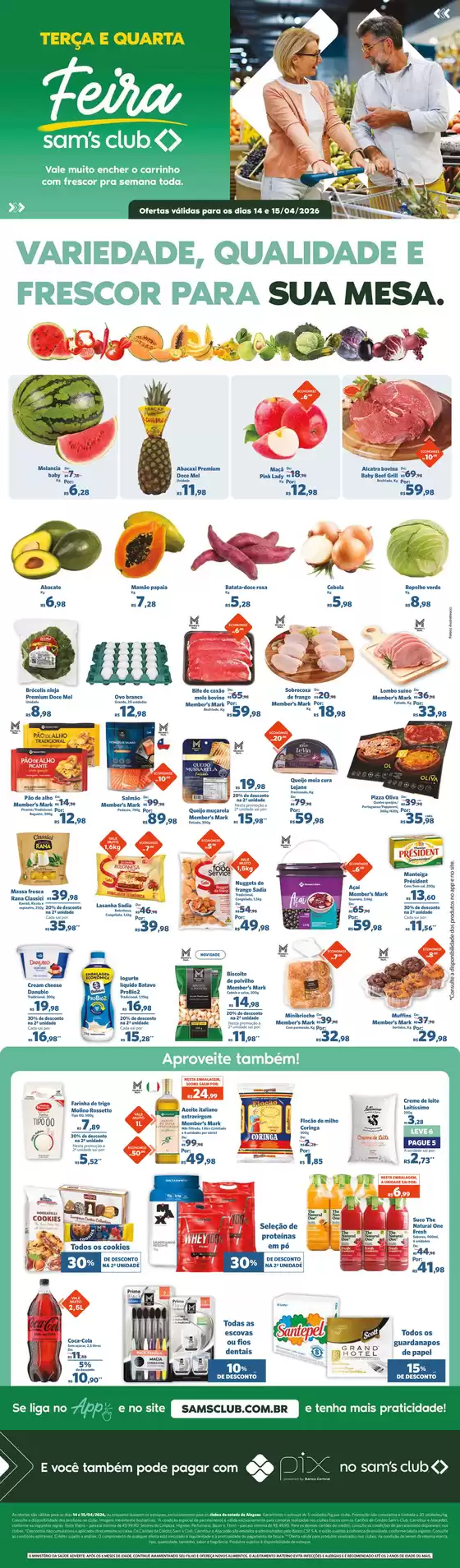 Catálogo Sam's Club | Nossas melhores ofertas para você | 2026-04-14T00:00:00.000Z - 2026-04-15T00:00:00.000Z