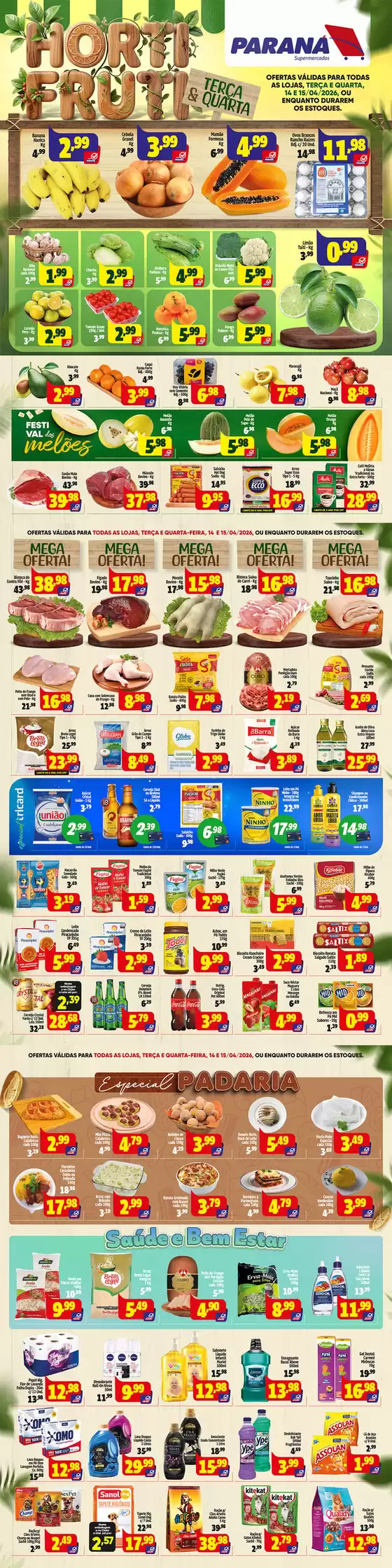 Catálogo Paraná Supermercados | OFERTAS AMERICANA | 2026-04-14T00:00:00.000Z - 2026-04-15T00:00:00.000Z