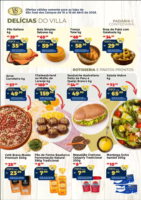 Catálogo Villarreal Supermercados | Ofertas Villarreal Supermercados | 2026-04-10T00:00:00.000Z - 2026-04-16T00:00:00.000Z