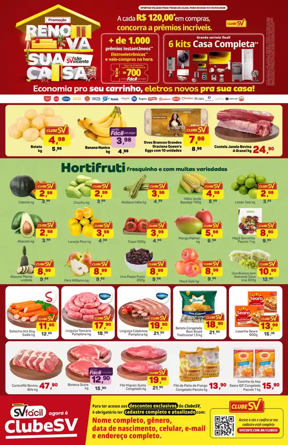 Catálogo Supermercados São Vicente | Pechinchas e ofertas atuais | 2026-04-14T00:00:00.000Z - 2026-04-15T00:00:00.000Z