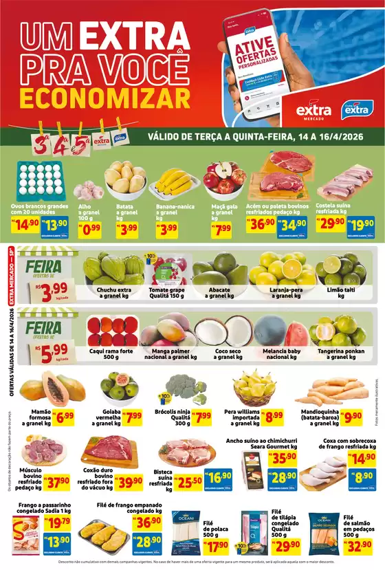 Catálogo Extra | Folheto Extra | 2026-04-14T00:00:00.000Z - 2026-04-16T00:00:00.000Z