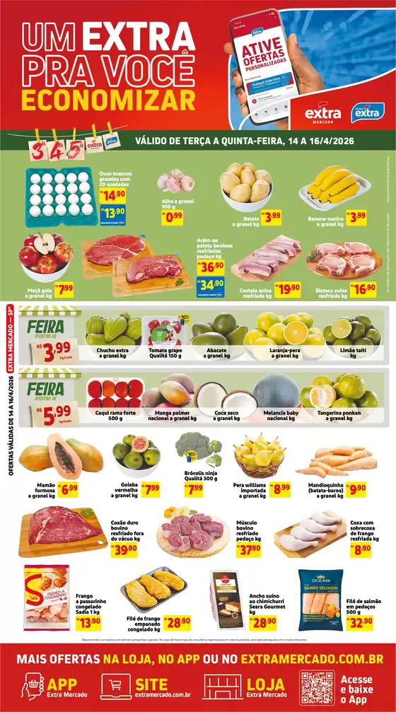 Catálogo Extra | Nossas melhores ofertas para você | 2026-04-14T00:00:00.000Z - 2026-04-16T00:00:00.000Z