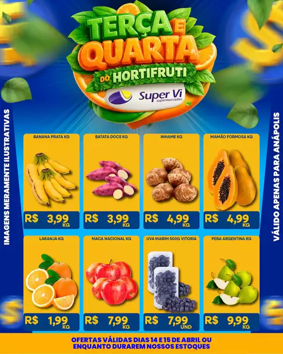 Catálogo Supervi Supermercados | Encarte Supervi Supermercados | 2026-04-14T00:00:00.000Z - 2026-04-15T00:00:00.000Z