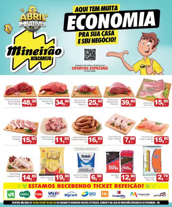 Catálogo Mineirão Atacarejo | MINEIRAO ATACAREJO BRUMADO 13.04 A 19.04 | 2026-04-13T00:00:00.000Z - 2026-04-19T00:00:00.000Z