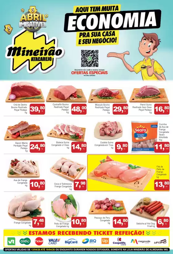 Catálogo Mineirão Atacarejo | MINEIRAO ATACAREJO ALMENARA 13.04 A 19.04 | 2026-04-13T00:00:00.000Z - 2026-04-19T00:00:00.000Z
