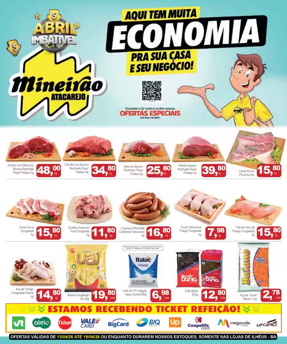 Catálogo Mineirão Atacarejo | MINEIRAO ATACAREJO ILHEUS 13.04 A 19.04 | 2026-04-13T00:00:00.000Z - 2026-04-19T00:00:00.000Z