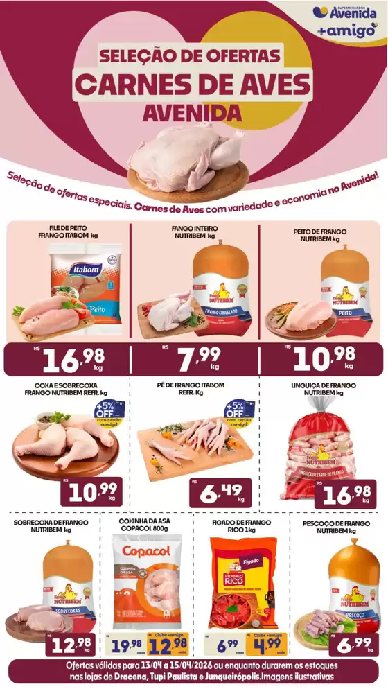 Catálogo Supermercados Avenida | Ofertas exclusivas | 2026-04-13T00:00:00.000Z - 2026-04-15T00:00:00.000Z