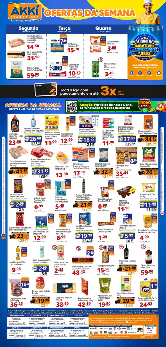Catálogo Akki Atacadista | OFERTAS DA SEMANA NO AKKI 13 A 16 04 | 2026-04-13T00:00:00.000Z - 2026-04-16T00:00:00.000Z