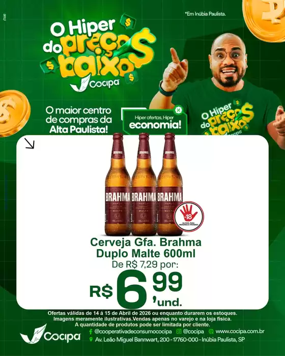 Catálogo Cocipa | Ofertas exclusivas | 2026-04-14T00:00:00.000Z - 2026-04-15T00:00:00.000Z