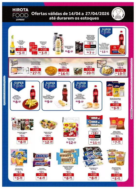 Catálogo Hirota Food Express | Encarte Hirota Food Express | 2026-04-14T00:00:00.000Z - 2026-04-27T00:00:00.000Z