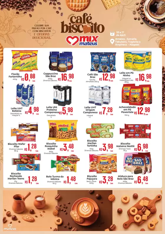 Catálogo Supermercados Mateus | Café com Biscoito | 2026-04-14T00:00:00.000Z - 2026-04-17T00:00:00.000Z