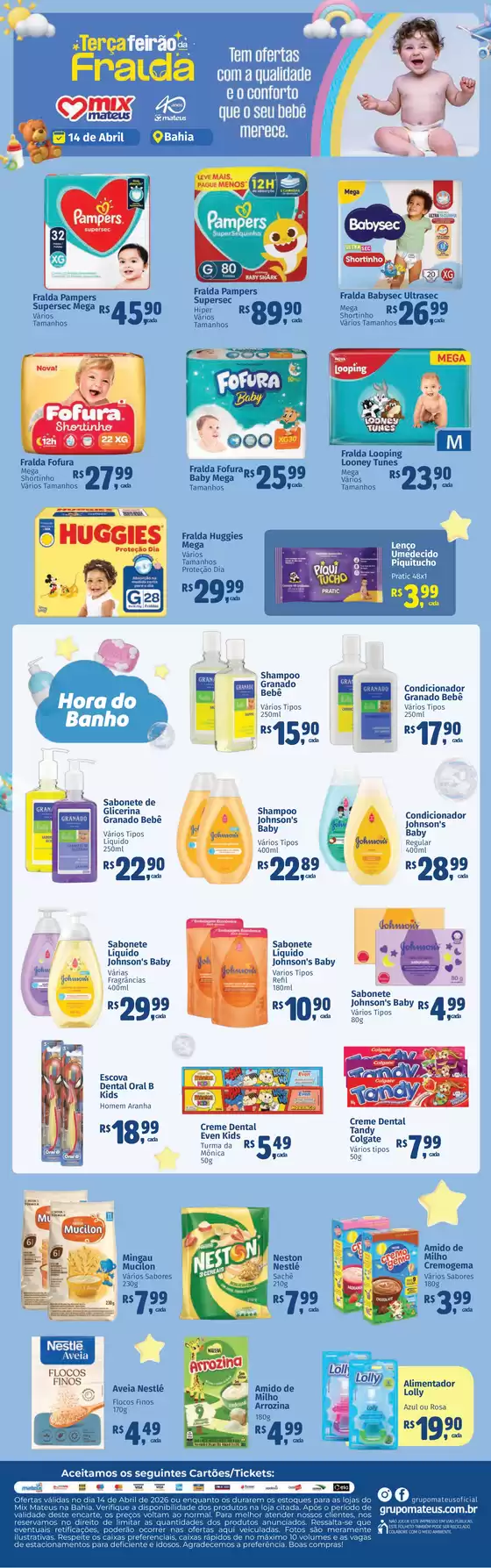 Catálogo Supermercados Mateus | Terça da Fralda | 2026-04-14T00:00:00.000Z - 2026-04-14T00:00:00.000Z