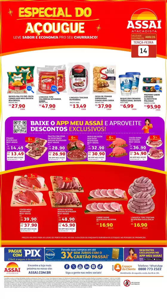 Catálogo Assaí Atacadista | Encarte Assaí Atacadista 46146-39 | 2026-04-14T00:00:00.000Z - 2026-04-14T00:00:00.000Z