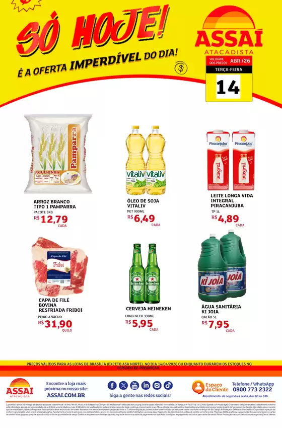 Catálogo Assaí Atacadista | Encarte Assaí Atacadista 46235-15 | 2026-04-14T00:00:00.000Z - 2026-04-14T00:00:00.000Z