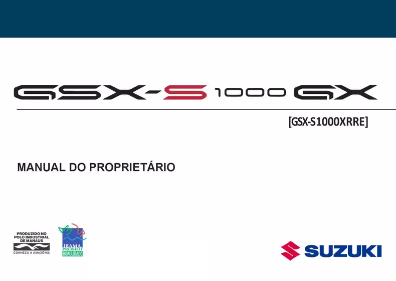 Catálogo Suzuki Motos em Laranjal do Jari | GSX S1000GX | 2026-04-14T00:00:00.000Z - 2027-04-30T00:00:00.000Z