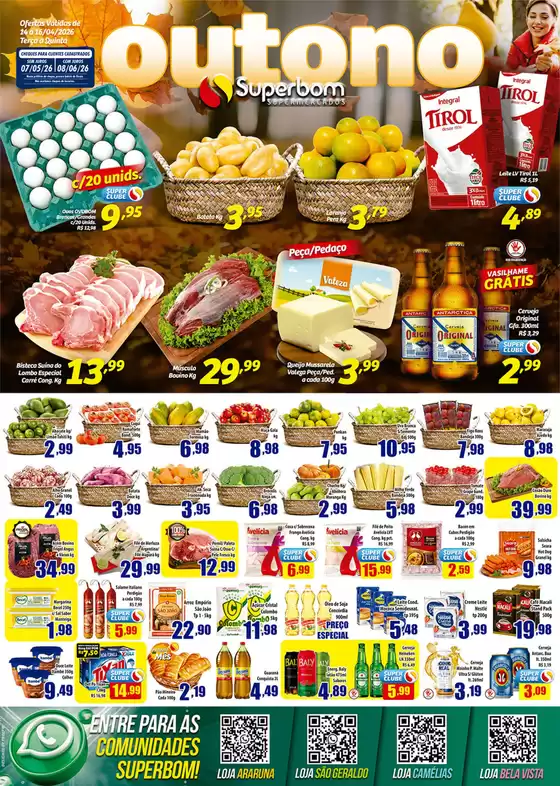 Catálogo Superbom Supermercados | Descubra ofertas atraentes | 2026-04-14T00:00:00.000Z - 2026-04-16T00:00:00.000Z