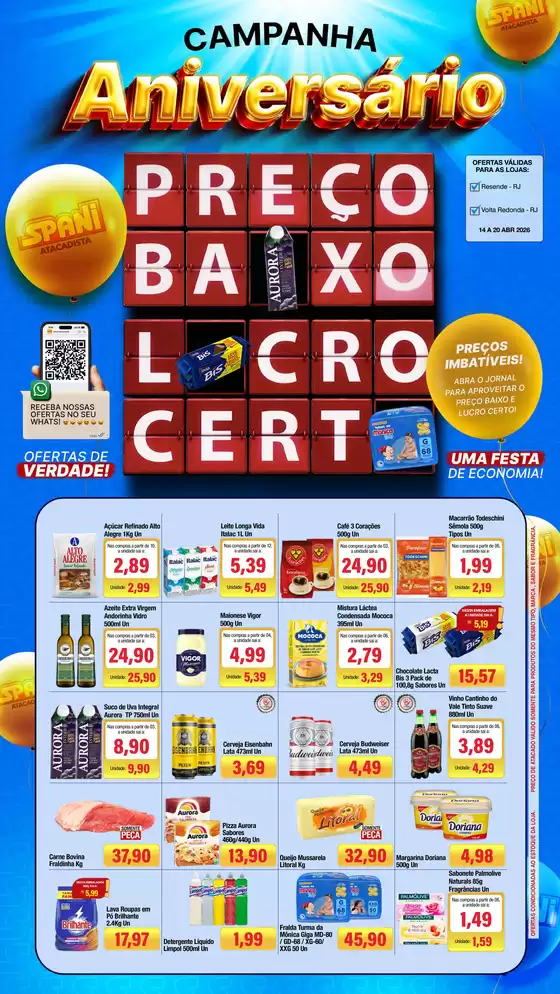 Catálogo Spani Atacadista | Jornal de Ofertas RJ 14 a 20 a 04 2026 | 2026-04-14T00:00:00.000Z - 2026-04-20T00:00:00.000Z