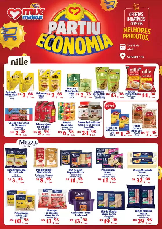 Catálogo Supermercados Mateus | Partiu Economia | 2026-04-14T00:00:00.000Z - 2026-04-17T00:00:00.000Z
