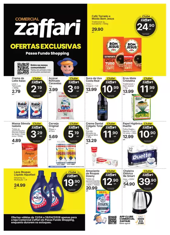 Catálogo Comercial Zaffari | ENCARTE | 2026-04-13T00:00:00.000Z - 2026-04-19T00:00:00.000Z