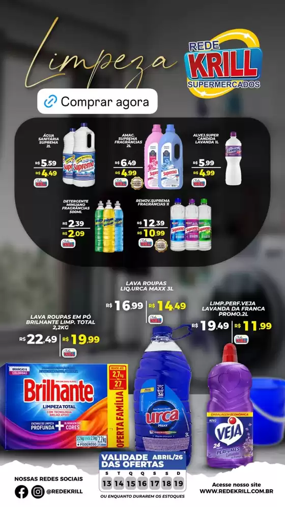 Catálogo Rede Krill | Ofertas | 2026-04-14T00:00:00.000Z - 2026-04-19T00:00:00.000Z