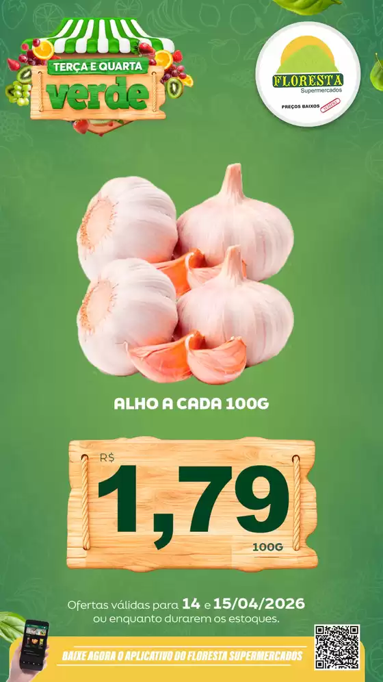 Catálogo Floresta Supermercados | Encarte Floresta Supermercados | 2026-04-14T00:00:00.000Z - 2026-04-15T00:00:00.000Z