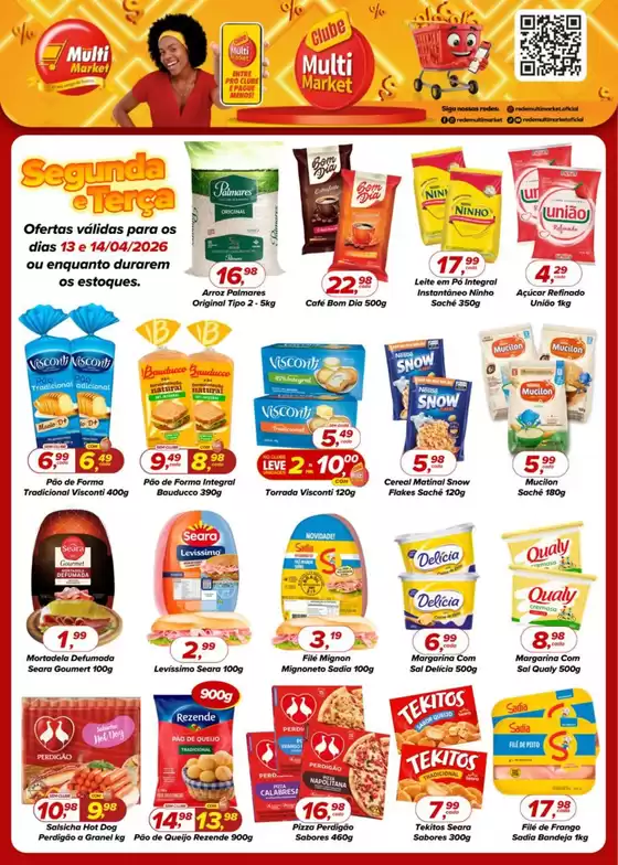 Catálogo Rede Multi Market | Encarte Rede Multi Market | 2026-04-14T00:00:00.000Z - 2026-04-14T00:00:00.000Z