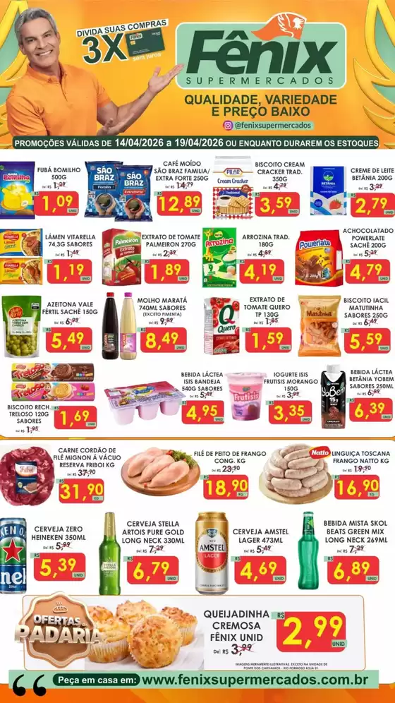 Catálogo Fênix Supermercados | Qualidade Variedade E Preço Baixo | 2026-04-15T00:00:00.000Z - 2026-04-19T00:00:00.000Z