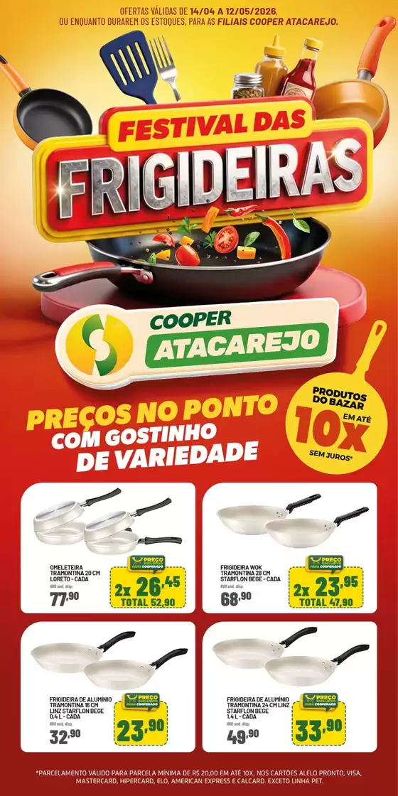 Catálogo Cooper | Festival da frigideira tramontina | 2026-04-14T00:00:00.000Z - 2026-05-12T00:00:00.000Z