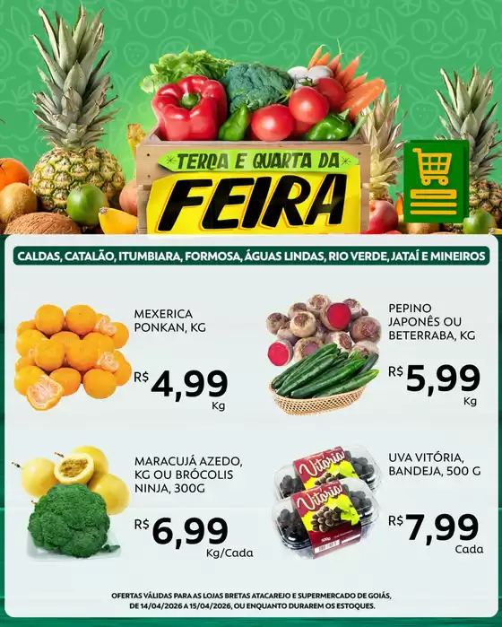 Catálogo Supermercado Bretas | Melhores ofertas para todos os clientes | 2026-04-14T00:00:00.000Z - 2026-04-15T00:00:00.000Z
