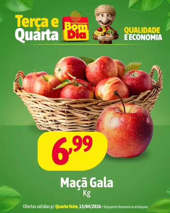 Catálogo Supermercados Bom Dia em Apiaí | Encarte Supermercados Bom Dia | 2026-04-15T00:00:00.000Z - 2026-04-15T00:00:00.000Z