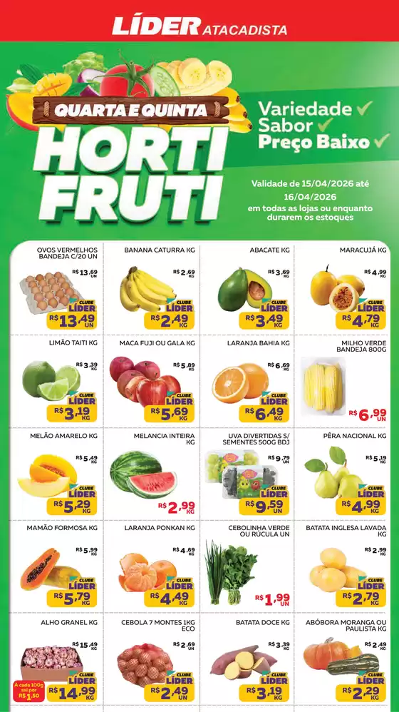 Catálogo Líder Atacadista | QUARTA E QUINTA DO HORTIFRÚTI | 2026-04-15T00:00:00.000Z - 2026-04-16T00:00:00.000Z