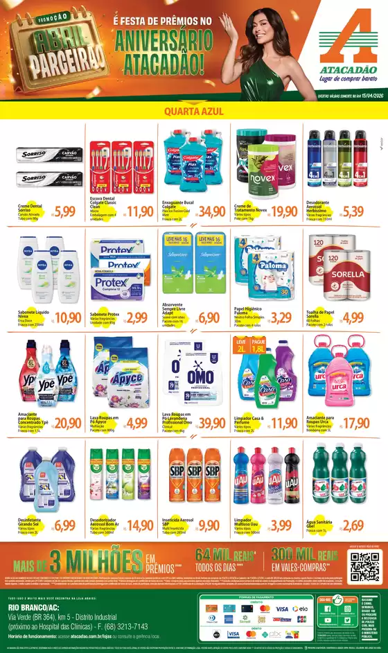 Catálogo Atacadão | Atacadão - Quarta Azul | 2026-04-15T00:00:00.000Z - 2026-04-15T00:00:00.000Z