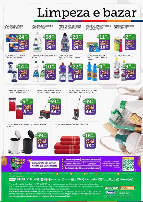 Catálogo CenterBox | Ofertas exclusivas | 2026-04-15T00:00:00.000Z - 2026-04-22T00:00:00.000Z