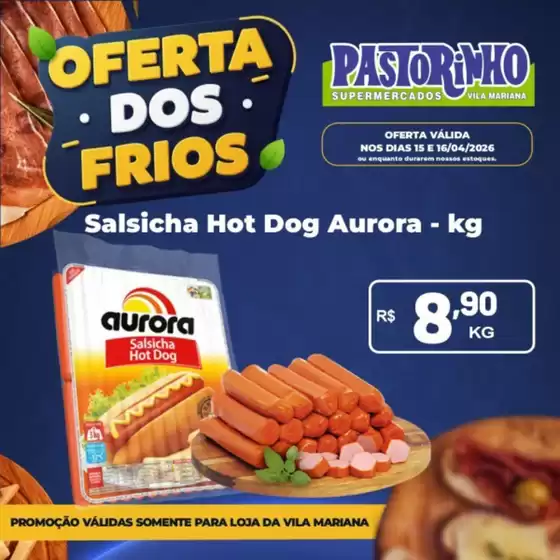 Catálogo Supermercado Pastorinho | Ofertas exclusivas para nossos clientes | 2026-04-15T00:00:00.000Z - 2026-04-16T00:00:00.000Z