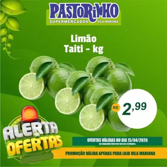 Catálogo Supermercado Pastorinho | Promoções especiais em andamento | 2026-04-15T00:00:00.000Z - 2026-04-15T00:00:00.000Z