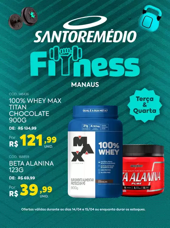 Catálogo Drogarias Santo Remédio | Descontos e promoções | 2026-04-14T00:00:00.000Z - 2026-04-15T00:00:00.000Z