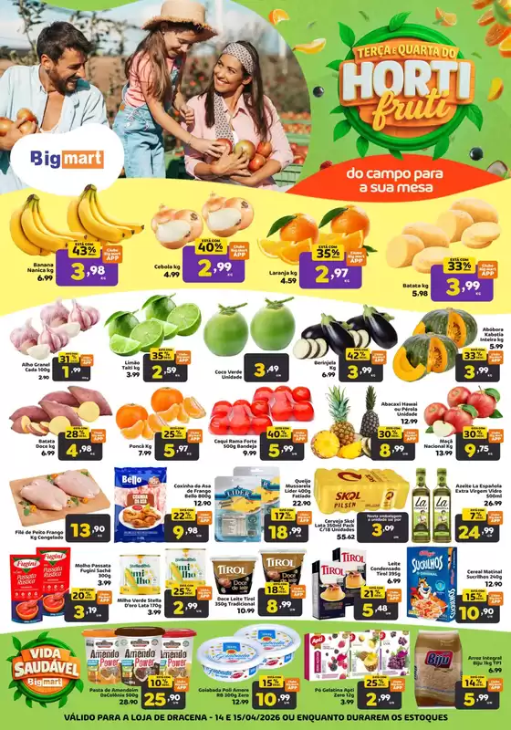 Catálogo Bigmart | Ofertas exclusivas | 2026-04-15T00:00:00.000Z - 2026-04-15T00:00:00.000Z