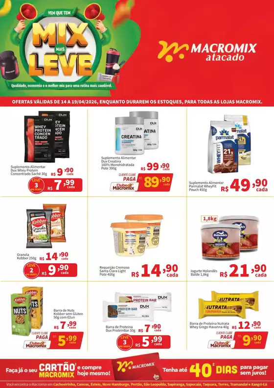 Catálogo Macromix Atacado | Melhores ofertas para compradores econômicos | 2026-04-14T00:00:00.000Z - 2026-04-19T00:00:00.000Z