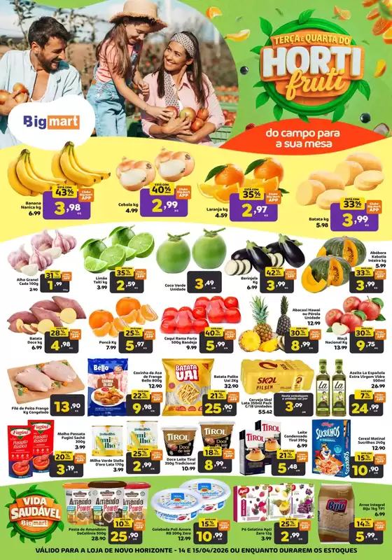 Catálogo Bigmart | Descubra ofertas atraentes | 2026-04-15T00:00:00.000Z - 2026-04-15T00:00:00.000Z