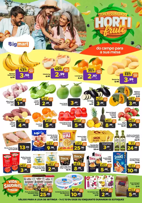 Catálogo Bigmart | Economize agora com nossas ofertas | 2026-04-15T00:00:00.000Z - 2026-04-15T00:00:00.000Z